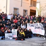 Foto Nicoloro G.   25/11/2023   Ravenna   Nella giornata internazionele per l\' eliminazione della violenza contro le donne si e\' svolta una manifestazione con corteo per le strade della citta\'. nella foto manifestanti.