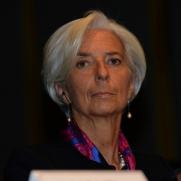 Foto Nicoloro G.  09/12/2014    Milano    Inaugurazione dell' Anno Accademico 2014-2015 dell' Università Bocconi. nella foto il direttore generale del FMI Christine Lagarde.