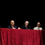 Foto Nicoloro G.   29/11/2024   Ravenna   Inaugurazione ufficiale del Museo Byron e del Risorgimento con sede nel ristrutturato Palazzo Guiccioli. nella foto da sinistra Michele de Pascale, Antonio Patuelli, Ernesto Giuseppe Alfieri, Diego Saglia e Sandro Rogari.