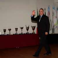 Foto Nicoloro G.  04/12/2013  Milano   Trentunesima edizione del '' Milano International Ficts Fest ''.  nella foto l'ex calciatore Xristo Stoichkov, premiato con la Ghirlanda d' Onore.