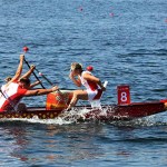 Foto Nicoloro G.   03/09/2024   Ravenna   14esima edizione del Campionato mondiale di Dragon Boat. E\' una competizione di origini cinersi che vede la partecipazione di 172 squadre provenienti da 32 nazioni con oltre settemila atleti per quasi 500 gare. il programma prevede gare di 200 mt., 500 mt. e 2 km. su imbarcazioni di lunghezza variabile da 8 a oltre 18 metri. nella foto un momento della gara.