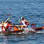 Foto Nicoloro G.   03/09/2024   Ravenna   14esima edizione del Campionato mondiale di Dragon Boat. E\' una competizione di origini cinersi che vede la partecipazione di 172 squadre provenienti da 32 nazioni con oltre settemila atleti per quasi 500 gare. il programma prevede gare di 200 mt., 500 mt. e 2 km. su imbarcazioni di lunghezza variabile da 8 a oltre 18 metri. nella foto un momento della gara.