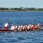 Foto Nicoloro G.   03/09/2024   Ravenna   14esima edizione del Campionato mondiale di Dragon Boat. E\' una competizione di origini cinersi che vede la partecipazione di 172 squadre provenienti da 32 nazioni con oltre settemila atleti per quasi 500 gare. il programma prevede gare di 200 mt., 500 mt. e 2 km. su imbarcazioni di lunghezza variabile da 8 a oltre 18 metri. nella foto un momento della gara.