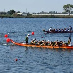 Foto Nicoloro G.   03/09/2024   Ravenna   14esima edizione del Campionato mondiale di Dragon Boat. E\' una competizione di origini cinersi che vede la partecipazione di 172 squadre provenienti da 32 nazioni con oltre settemila atleti per quasi 500 gare. il programma prevede gare di 200 mt., 500 mt. e 2 km. su imbarcazioni di lunghezza variabile da 8 a oltre 18 metri. nella foto un momento della gara.