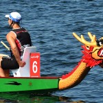 Foto Nicoloro G.   03/09/2024   Ravenna   14esima edizione del Campionato mondiale di Dragon Boat. E\' una competizione di origini cinersi che vede la partecipazione di 172 squadre provenienti da 32 nazioni con oltre settemila atleti per quasi 500 gare. il programma prevede gare di 200 mt., 500 mt. e 2 km. su imbarcazioni di lunghezza variabile da 8 a oltre 18 metri. nella foto la testa di un dragon boat.