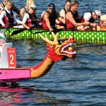 Foto Nicoloro G.   03/09/2024   Ravenna   14esima edizione del Campionato mondiale di Dragon Boat. E\' una competizione di origini cinersi che vede la partecipazione di 172 squadre provenienti da 32 nazioni con oltre settemila atleti per quasi 500 gare. il programma prevede gare di 200 mt., 500 mt. e 2 km. su imbarcazioni di lunghezza variabile da 8 a oltre 18 metri. nella foto la testa di un dragon boat.