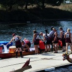 Foto Nicoloro G.   03/09/2024   Ravenna   14esima edizione del Campionato mondiale di Dragon Boat. E\' una competizione di origini cinersi che vede la partecipazione di 172 squadre provenienti da 32 nazioni con oltre settemila atleti per quasi 500 gare. il programma prevede gare di 200 mt., 500 mt. e 2 km. su imbarcazioni di lunghezza variabile da 8 a oltre 18 metri. nella foto si sale in barca per gareggiare.