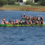 Foto Nicoloro G.   03/09/2024   Ravenna   14esima edizione del Campionato mondiale di Dragon Boat. E\' una competizione di origini cinersi che vede la partecipazione di 172 squadre provenienti da 32 nazioni con oltre settemila atleti per quasi 500 gare. il programma prevede gare di 200 mt., 500 mt. e 2 km. su imbarcazioni di lunghezza variabile da 8 a oltre 18 metri. nella foto imbarcazioni in attesa di gareggiare.