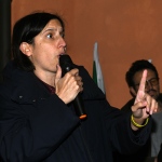 Foto Nicoloro G.   13/11/2024   Ravenna La segretaria nazionale del PD chiude la campagna elettorale del centro-sinistra per le regionali dell\' Emilia-Romagna.  nella foto la segretaria nazionale del PD Elly Schlein.