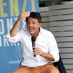 Foto Nicoloro G.   27/09/2021   Ravenna   Il leader di Italia Viva e\' in citta\' per presentare il suo libro e sostenere la lista Ravenna in Campo, che a lui fa riferimento e che appoggia l\' elezione a sindaco del candidato del Centrosinistra. nella foto il leader di Italia Viva Matteo Renzi.