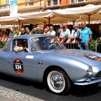 Foto Nicoloro G. 18/05/2012 Ravenna La 36° edizione del Rally 1000 Miglia, che conta la partecipazione di ben 382 auto storiche, passa da Ravenna per il controllo a timbro. nella foto Wolfgang Egger