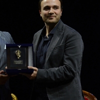 Foto Nicoloro G.  29/11/2015   Ravenna   44° edizione del Premio Guidarello per il Giornalismo d' Autore organizzato da Confindustria Ravenna. nella foto il giornalista Paolo Di Paolo premiato per la sezione cultura.