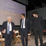 Foto Nicoloro G.  21/11/2022    Milano   Presentazione del libro ' La citta' universale ' del sindaco di Firenze Dario Nardella. nella foto da sinistra Piergaetano Marchetti, Giuseppe Sale e Tommaso Sacchi.