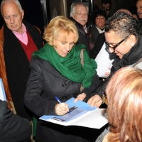 Foto Nicoloro G. 26/11/2011 Milano Presentazione al teatro Nuovo del movimento politico ” Riformisti italiani “. nella foto Stefania Craxi