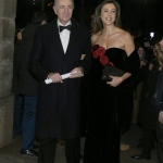 Foto Nicoloro G.   07/12/2023   Milano   Serata inaugurale della stagione lirica 2023/2024 del Teatro alla Scala. nella foto il banchiere Corrado Passera con la moglie Giovanna Salza.