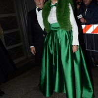 Foto Nicoloro G.  07/12/2015   Milano   Tradizionale inaugurazione della stagione 2015-2016 del Teatro alla Scala con l' opera ' Giovanna D' Arco ' di Giuseppe Verdi. nella foto Daniela Santanche' e Alessandro Sallusti.