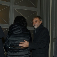 Foto Nicoloro G.  07/12/2015   Milano   Tradizionale inaugurazione della stagione 2015-2016 del Teatro alla Scala con l' opera ' Giovanna D' Arco ' di Giuseppe Verdi. nella foto il ministro Graziano Delrio.