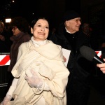 Foto Nicoloro G.   07/12/2019   Milano    Serata inaugurale della stagione 2019-2020 del Teatro alla Scala. nella foto l' etoile Carla Fracci con il marito Beppe Menegatti.