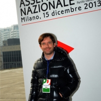 Foto Nicoloro G. 15/12/2013 Milano Prima Assemblea Nazionale del PD dopo le elezioni di Matteo Renzi a segretario. nella foto Pippo Civati  