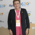 Foto Nicoloro G.   05/04/2020   Riccione ( RN ) Prima giornata della quinta edizione del G20s, Summit nazionale dei Comuni balneari. che ha per focus la Transizione ecologica, l' Innovazione, la Sicurezza e l' Economia. nella foto Roberta Nesto, Coordinatrice Nazionale del G20s.