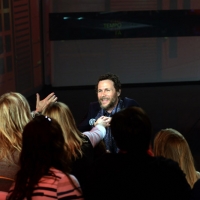 Foto Nicoloro G. 21/04/2013 Milano Trasmissione televisiva su Rai3 ” Che tempo che fa ” condotta da Fabio Fazio. nella foto Jovanotti tra il pubblico 