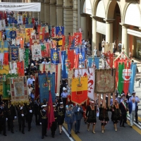 Foto Nicoloro G.  02/08/2014  Bologna    34esimo anniversario della strage alla stazione di Bologna. nella foto massiccia la partecipazione alla cerimonia.