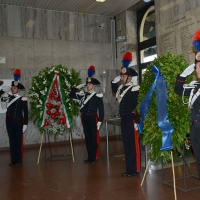 Foto Nicoloro G.  02/08/2015   Bologna   Trentacinquesimo anniversario della strage alla stazione di Bologna. nella foto carabinieri in alta uniforme.